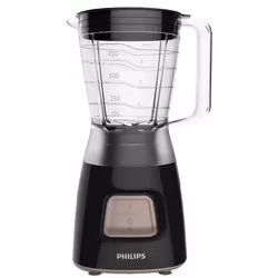 Philips Daily Collection HR2052/91 Blender, Tabletop blender, 1.25 L, Pulse function, Ice crushing, 450 W, Black
