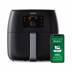 Philips Avance Collection Premium HD9650/90 Airfryer XXL, Hot air fryer, 1.4 kg, Fat Removal, Automatic shut-off, Cord storag ...