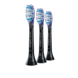 Philips Sonicare HX9053/96 toothbrush head 3 pc(s) Black