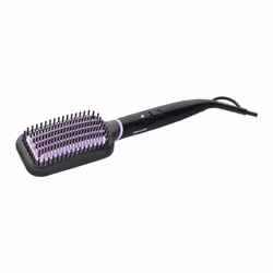 Philips StyleCare Essential BHH880/00 Heated straightening brush, Straightening brush, 170 °C, 200 °C, PTC, Black, Pink, Hang ...