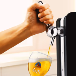 Philips PerfectDraft 7000 Series Home Draft Beer Machine, 6 L, Draft beer dispenser, Hoegaarden, Leffe, 1.5 bar, Black, Chrom ...