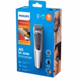 Philips MULTIGROOM Series 3000 9 tools 9-in-1, Face and Hair