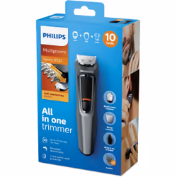 Philips MULTIGROOM Series 3000 10 tools 10-in-1, Face, Hair and Body