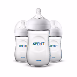 Philips AVENT 3 Bottles 9 oz/260 ml Natural baby bottle