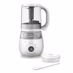 Philips AVENT Premium SCF883/01 4-in-1 Steamer Blender, 0.12 L, 1 L, Grey, White, China, 70 m, 0.7 m