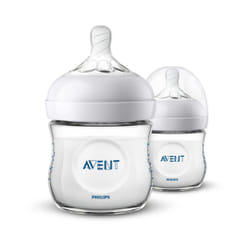Philips AVENT SCF030/20 feeding bottle 125 ml Transparent, White Polypropylene (PP)