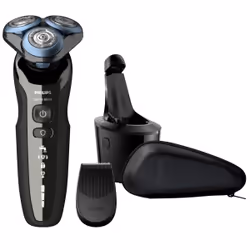 Philips SHAVER 6000 MultiPrecision Blades Wet and dry electric shaver, Rotation shaver, Black, MultiPrecision Blade System, B ...