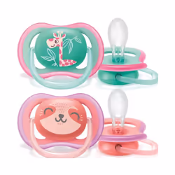 Philips Avent Ultra Air Soother Girl 18m+ 2Pk