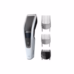 Philips 5000 series HC5610/15, Black, White, 0.5 mm, 2.8 cm, 4.1 cm, Stainless steel, AC/Battery