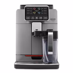 Gaggia RI9604/01, Espresso machine, 1.5 L, Coffee beans, Built-in grinder, 1900 W, Black, Stainless steel