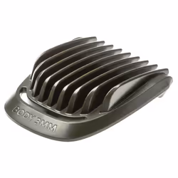 Philips Multigroom CP0821/01 Body comb 3 mm, Shaving head, 1 head(s), Black, Philips, MG3747, MG5730, MG5740, MG5750, MG7710, ...