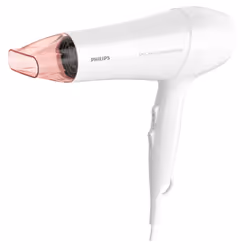 Philips DryCare Essential BHD017/40 Hairdryer, Pink, White, Monochromatic, Hanging loop, 1.8 m, 1800 W, 220 V