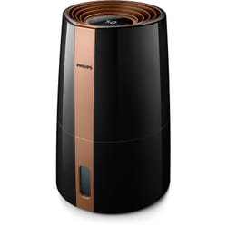 Philips 3000 series HU3918/10 humidifier Impeller 3 L Black, Gold