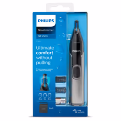 Philips 3000 series Nose Trimmer Series 3000 NT3650/16 Washable nose, ear and eyebrow trimmer with 2 combs - Additional view 4