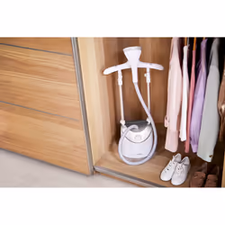 Philips EasyTouch GC487/86 Stand Steamer, Upright garment steamer, 1.4 L, 2 min, Grey, White, Rotary, 35 g/min