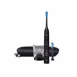 Philips DiamondClean 9000 HX9913 Sonic electric toothbrush with app, Adult, Sonic toothbrush, Normal, Soft, Black, Ergonomic, ...