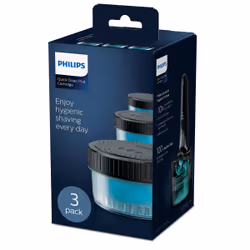 Philips Quick Clean Pod Cartridge CC13/50 3-pack cleaning cartridges for electric shaver heads - Additional view 4