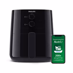 Philips 3000 series HD9200/90 Airfryer L, Hot air fryer, 4.1 L, 0.8 kg, Rapid Air, 80 °C, 200 °C