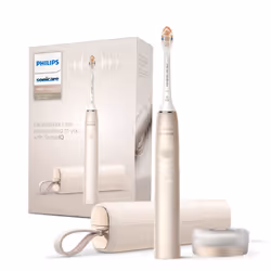 Philips DiamondClean Prestige 9900 DiamondClean Prestige HX9992/11 Sonic electric toothbrush with SenseIQ - Champagne - Additional view 2