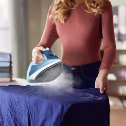 Philips Steam Iron 5000 Series SteamGlide Plus Blue 2400W 40 g/min