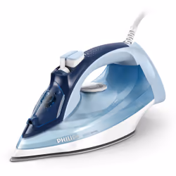 Philips 5000 series Steam iron 2400 W, Steam iron, SteamGlide Plus soleplate, 2 m, 180 g/min, Blue, 45 g/min