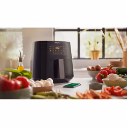 Philips Essential HD9280/60 fryer Single 6.2 L 2000 W Hot air fryer Grey