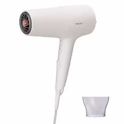 Philips 5000 series BHD501/00 Hair Dryer, DC, White, Hanging ring, 1.8 m, 2100 W, 220-240 V