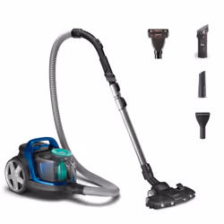 Philips 5000 series FC9557/09, 900 W, Cylinder vacuum, Dry, Bagless, 1.5 L, Allergy filter