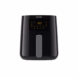 Philips 3000 series HD9252/70 Airfryer L, Hot air fryer, 4.1 L, 0.8 kg, Rapid Air, Single, Black, Silver