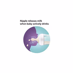 Philips AVENT Natural Response SCY673 Bottle Air Free Vent 260 ml, elephant deco - Additional view 5