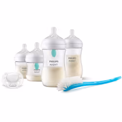 Philips AVENT Natural Response SCD657 Bottle (plastic Air Free Vent) giftset for newborns