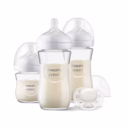 Philips AVENT Natural Response SCD878/11 Newborn Glass Gift Set