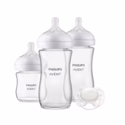 Philips AVENT Natural Response SCD878/11 Newborn Glass Gift Set