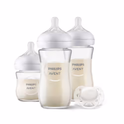Philips AVENT Natural Response SCD878/11 Newborn Glass Gift Set