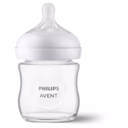 Philips AVENT Natural Response SCY930/01 Glass baby bottle that works like the breast