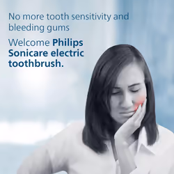 Philips Sonicare 1100 Series Sonic Electric Toothbrush - White