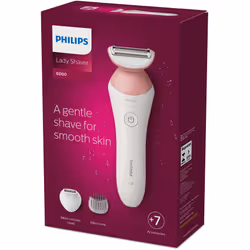 Philips 6000 series Lady Shaver Series 6000 BRL146/00 Cordless shaver with 7 accessories - wet and dry use