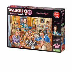 Wasgij Destiny 25 - Games Night! (1000 Pieces)