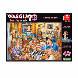 Wasgij Destiny 25 - Games Night! (1000 Pieces)