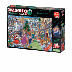 Wasgij Christmas 19 - Santa Dash! (2X1000 Pieces)