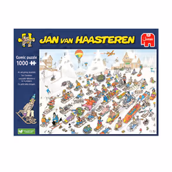 Jan van Haasteren - It's All Going Downhill (1000 Pieces)
