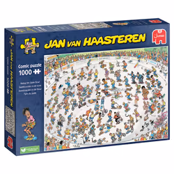 Jan van Haasteren - Riding The Skate Bowl (1000 Pieces), 1000 pc(s), Humor, 12 yr(s)