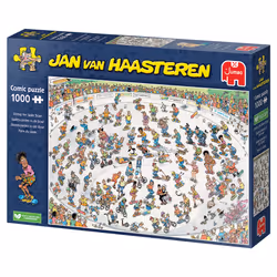 Jan van Haasteren - Riding The Skate Bowl (1000 Pieces)