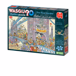 Wasgij Retro Mystery 8 - The Final Hurdle! (1000 Pieces)