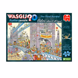 Wasgij Retro Mystery 8 - The Final Hurdle! (1000 Pieces)