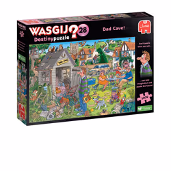 Wasgij Destiny 28 - Dad Cave! (1000 Pieces), 1000 pc(s), 12 yr(s)