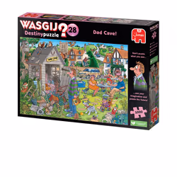 Wasgij Destiny 28 - Dad Cave! (1000 Pieces)