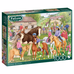 Falcon de luxe Falcon - Riding School (1000 Pieces), 1000 pc(s), Farm, 12 yr(s)
