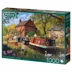 Falcon de luxe Falcon - Countryside Locks (1000 Pieces)