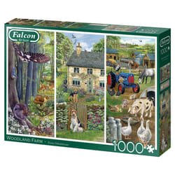 Falcon de luxe Falcon - Woodland Farm (1000 Pieces)